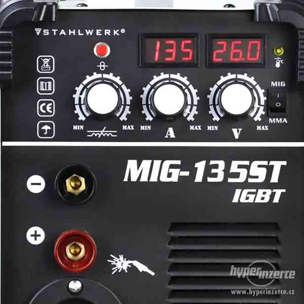 Svářečka - MIG MAG 135 ST IGBT Tel. 603 419 208 - bazar - Hyperinzerce.cz