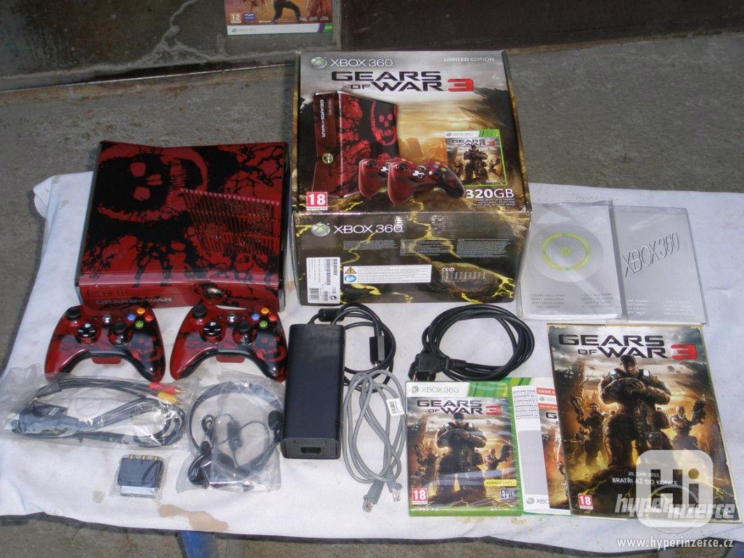 Xbox 360 Slim Gears of War 3 Limited Edition bazar Hyperinzerce.cz